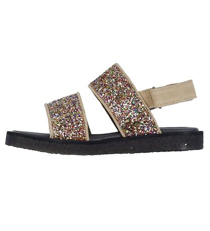 Angulus Sandal - Sand w. Glitter