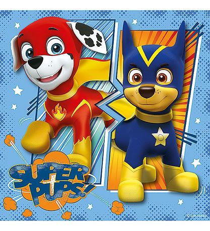 Ravensburger Jigsaw Puzzle - 3x49 Bricks - Paw Patrol Super Pups
