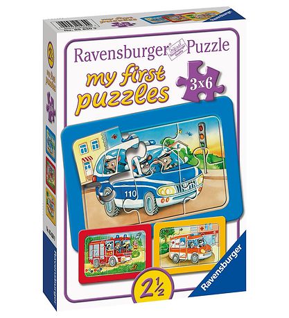Ravensburger Puzzle Game - My First - 3 Different - Animals In A