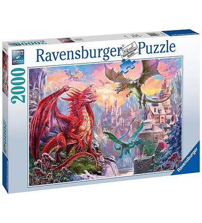 Ravensburger Puzzle Game - 2000 Bricks - Fantasy Dragon