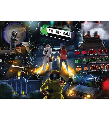 Ravensburger Puzzle Game - 1000 Bricks - Back To The Future