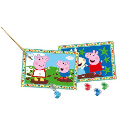 Ravensburger CreArt - Paint Set - Peppa Pig