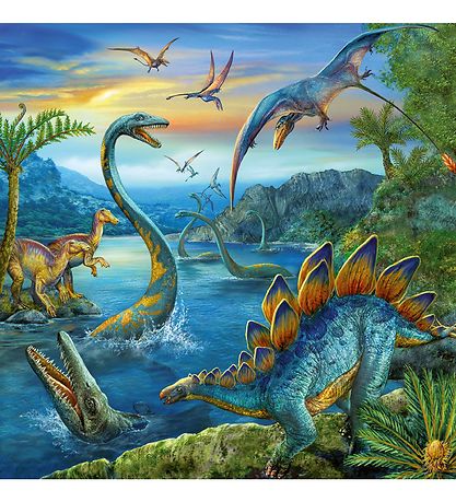 Ravensburger Jigsaw Puzzle - 3x49 Bricks - Dinosaur Facinaiton