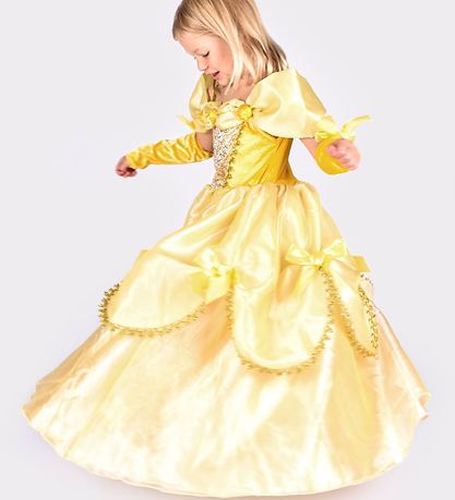 Den Goda Fen Costume - Princess dress - Yellow