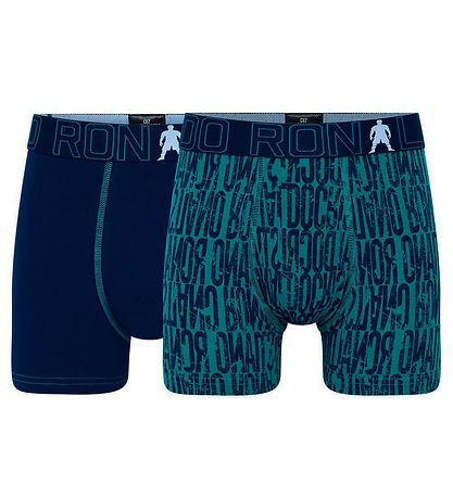 Ronaldo Boxershorts - 2-pack - Blå