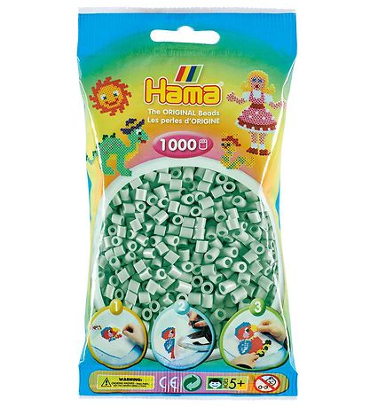 Hama Midi Beads - 1000 pcs - Eucalyptus