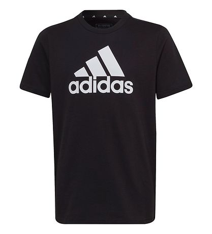 adidas Performance Stuttermabolur - U BL Tee - Svart/Hvítur