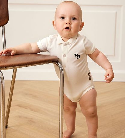 Bruuns Bazaar Bodysuit s/s - Piqu - Danilo - White