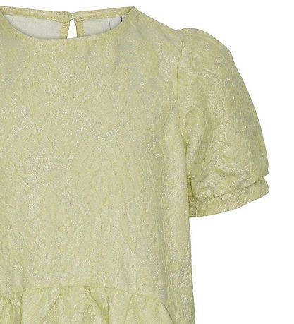 Pieces Kids Dress - Jacquard - PkJosie - Mellow Yellow