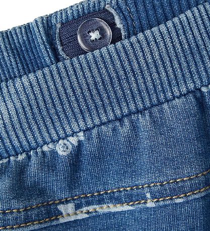 Name It Sweatpants - NbmBen - Medium+ Blue Denim