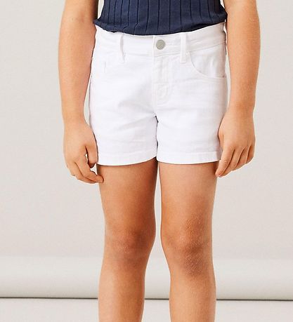 Name It Shorts - Noos - NkfRose - Bright White