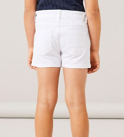 Name It Shorts - Noos - NkfRose - Bright White