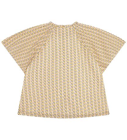 Zadig & Voltaire Top - Gold Yellow w. Pattern