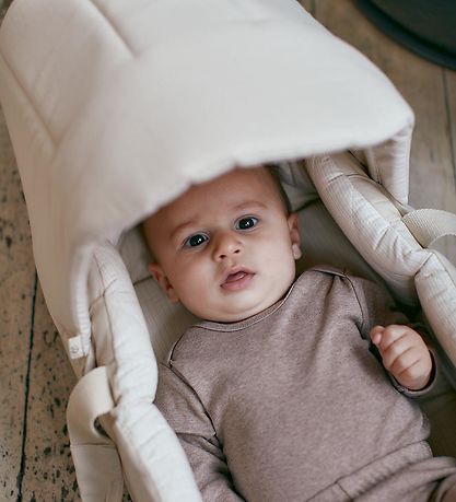 Copenhagen Colors Hood to Lift/Pram Cushion - 2-I-1 - Cream