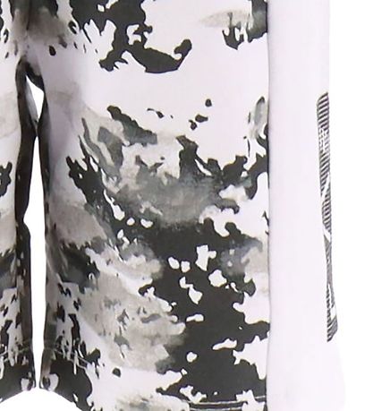 EA7 Sweatshorts - White/Black w. Camouflage