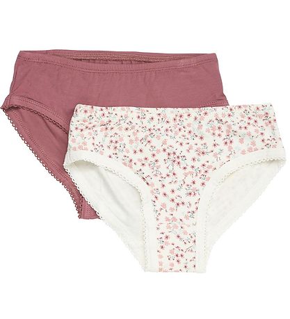 Minymo Unterhosen - 2er-Pack - Rose Tan
