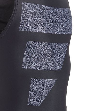 adidas Performance Sundföt - BIG BARS - Blár/Svart