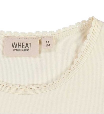 Wheat T-shirt - Rib - Eggshell