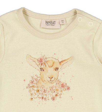 Wheat Romper s/s - Flower Lam - Zeeschelp