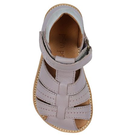 Pom Pom Sandals - Rub Sole - Light Lavender