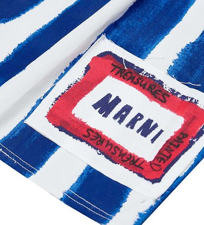 Marni Shorts - Blauw/Wit Gestreept