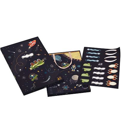 Djeco Growth Chart - Clip Toy - Space