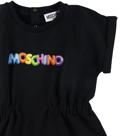 Moschino Sweat Dress - Black w. Print