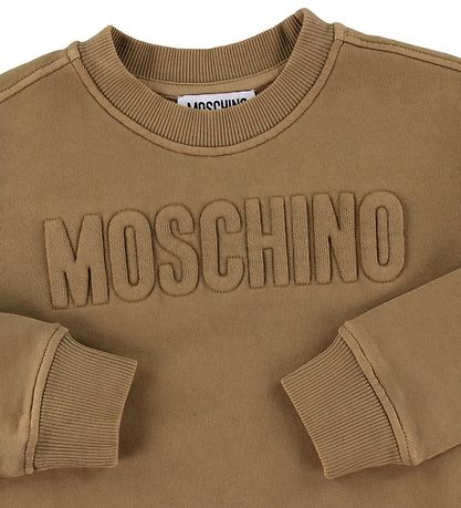 Moschino Sweatshirt - Dark Sand w. Logo