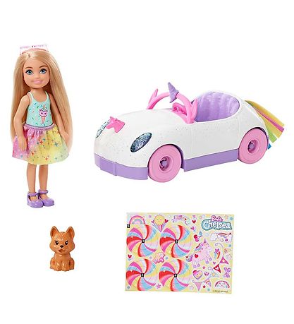 Barbie Doll set Chelsea Vehicle Fast Shipping KW IE