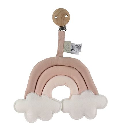 Cam Cam Pram Clip Toy - Rainbow - Dusty Rose