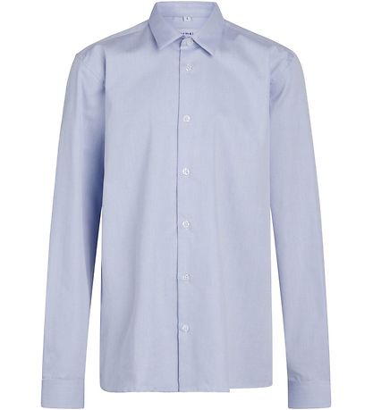 Grunt Skyrta - Tex - Twill - Blue