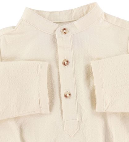 Wheat Shirt Bodysuit l/s - Victor - Eggshell