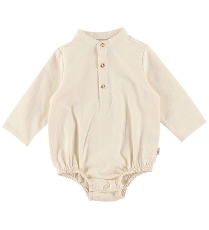 Wheat Shirt Bodysuit l/s - Victor - Eggshell