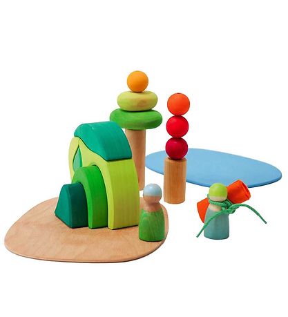 Grimms Träleksaker - Small World Play In The Woods