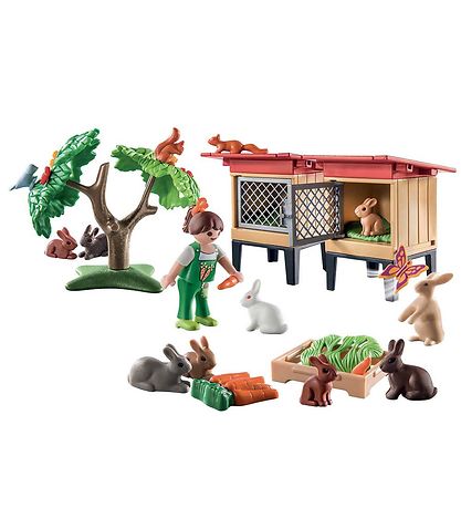Playmobil Country - Rabbit Hutch - 71252 - 41 Partar