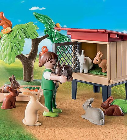 Playmobil Country - Rabbit Hutch - 71252 - 41 Partar