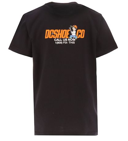 DC T-shirt - Black w. Print