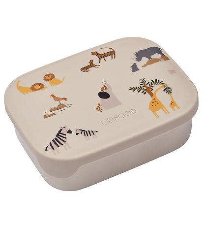 Liewood Nestisbox - Sílikon/Stál - Arthur - Allir saman/Sandy