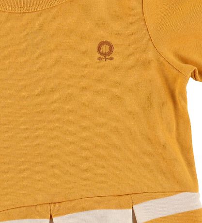 Robe Katvig - Jaune/Blanc Rayures