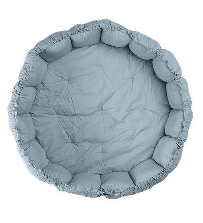 Play&Go Play Mat - 3-I-1 - Ø130 cm - Dusty Blue