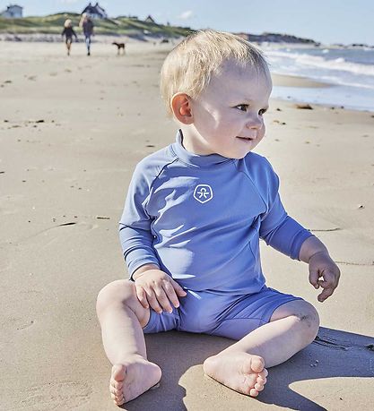 Color Kids Sundgalli L/s - UV40+ - Coronet Blue