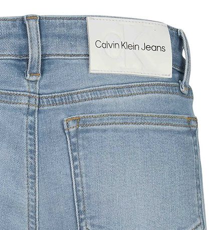 Calvin Klein Shorts - Slim Shorts - Mid Blue