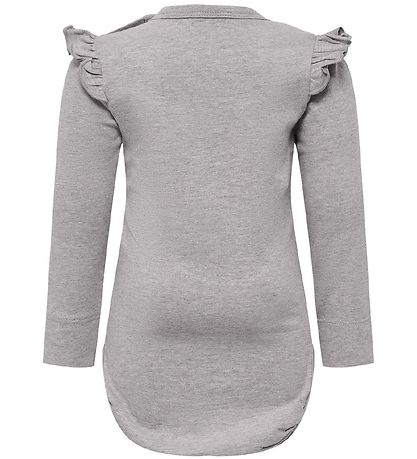 Hummel Bodysuit l/s - hmlDana - Grey