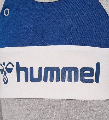 Hummel Bodysuit l/s - hmlMurphy - Grey Melange