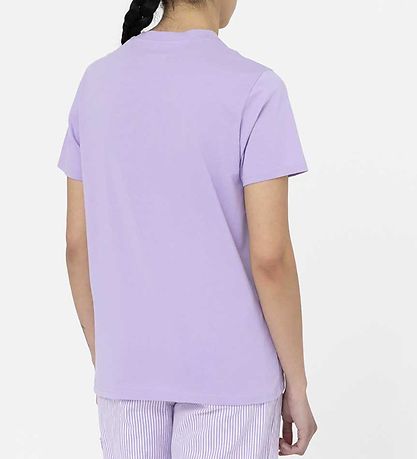 Dickies Stuttermabolur - Mapleton - Purple Rose