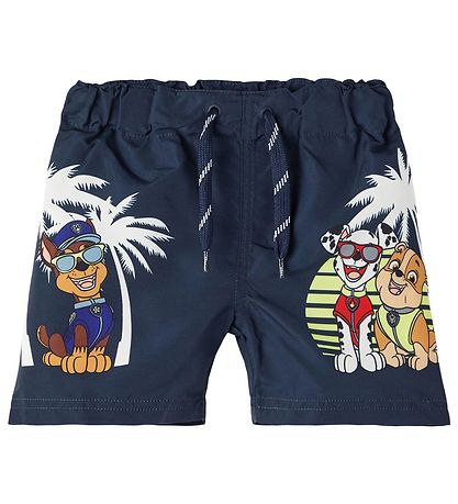 Name It Swim Trunks - NmmMessi PawPatrol - Dark Sapphire