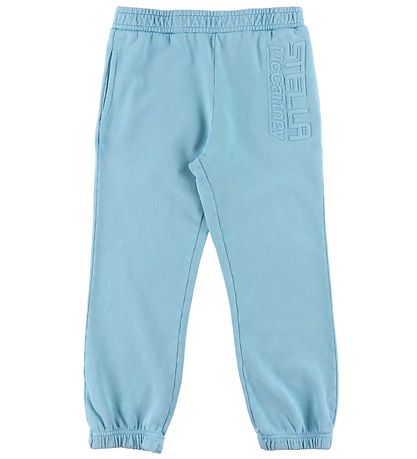 Stella McCartney Kids Sweatpants - Ljusblå