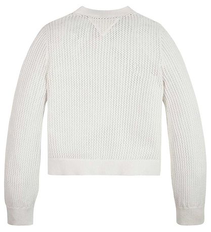 Tommy Hilfiger Cardigan - Knitted - Crochet - Ancient White