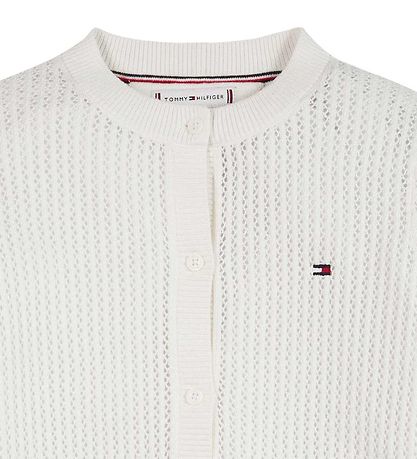 Tommy hilfiger white cardigan new arrivals