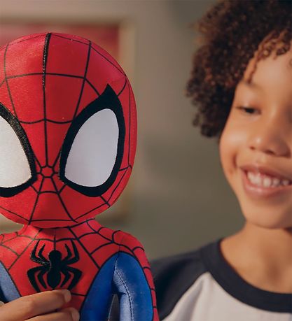 Spidey Soft Toy - 40 cm - w. Sound